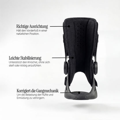 Foot Drop Walking Support — Ausrichtung und Stabilisierung — DE