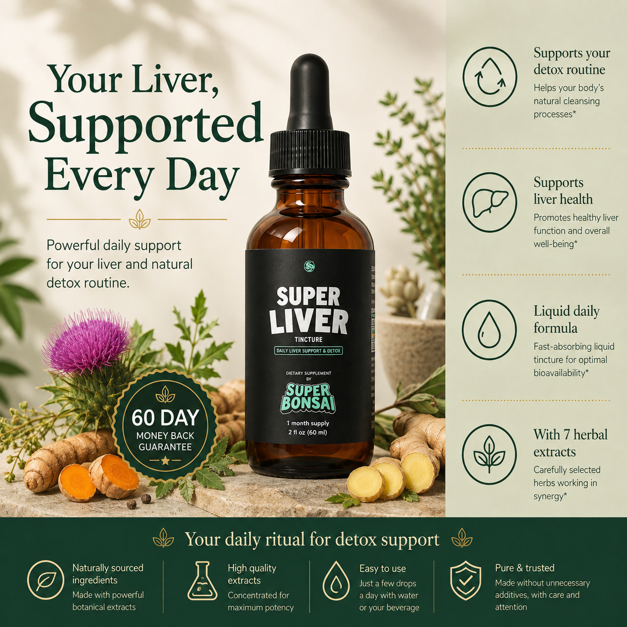 Super Liver – daily support for liver health and detox routine