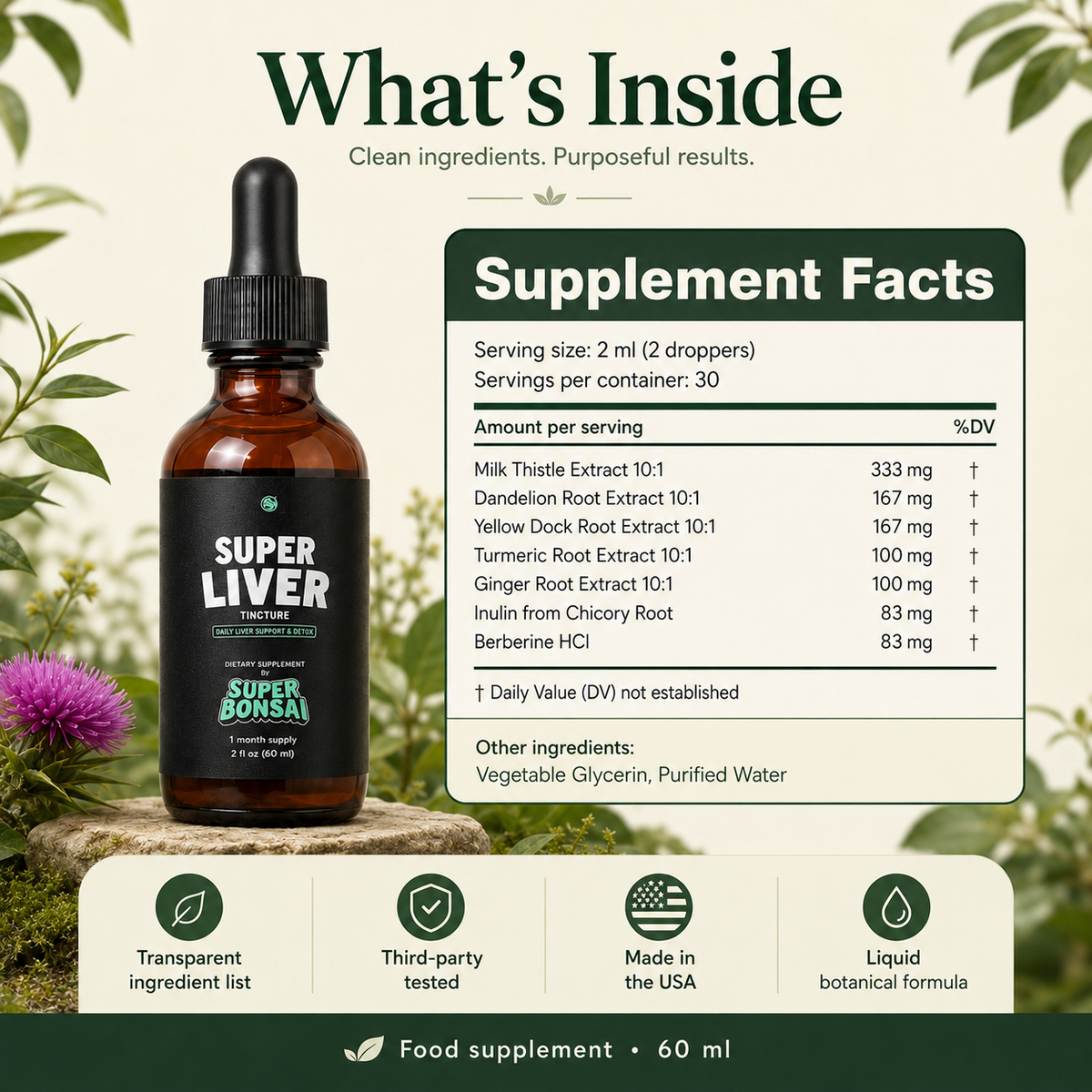Super Liver what's inside